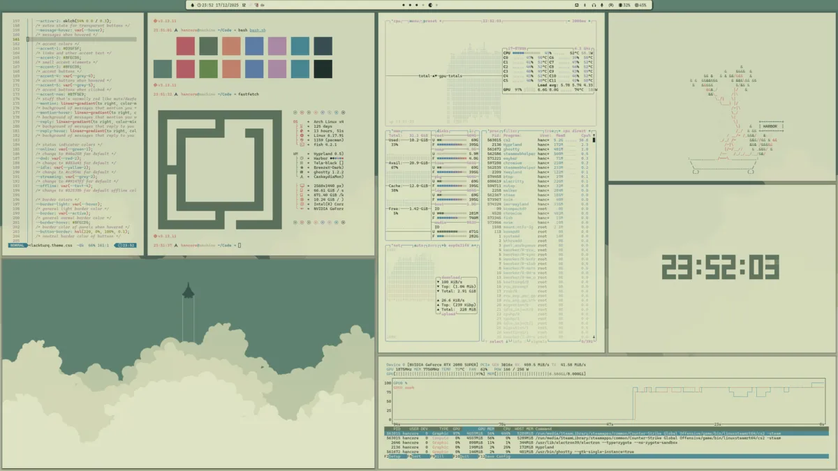 Harbor theme screenshot