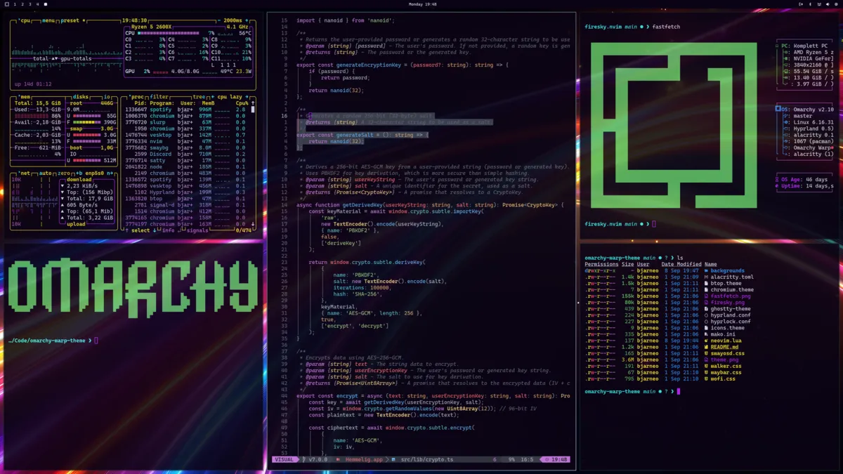 Pulsar theme screenshot
